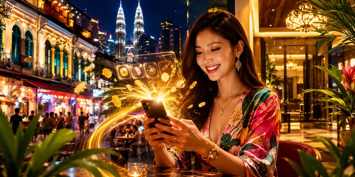 Pengguna Kuala Lumpur mengakses kasino mudah alih dengan keselamatan data terjamin